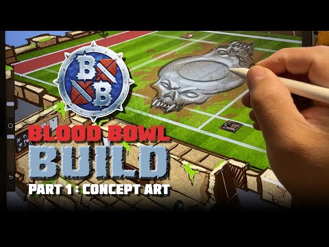 Blueline Gaming Blood Bowl Build Part 1: Concept Art