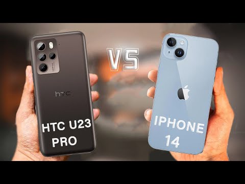 HTC U23 Pro Vs iPhone 14 Comparison