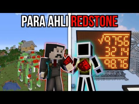 TOP 5 BEST Redstone Masters In Minecraft (AWESOME CREATIONS)