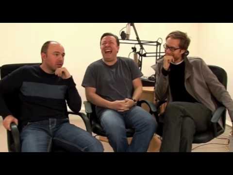 Karl Pilkington makes Ricky Gervais laugh hysterically 4 (The Pigeon)