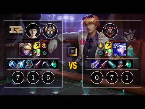 RNG Betty Ezreal vs Ashe Bot - KR Patch 10.13