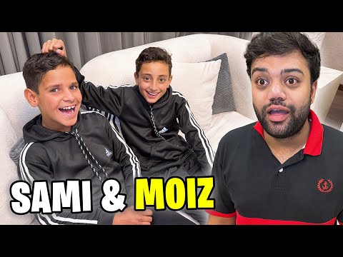 Viral Instagram Kids Sami & Moiz Came To Surprise Me 😂