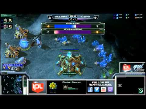 K3.Vortix baneling drop against Mouz.MaNa | ZvP | IGNPROLEAGUE