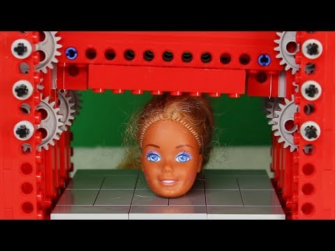 Lego Press vs Barbie Head and Other Things - Kids (6+), Kingdom Kids Zone - Brick Experiment Channel