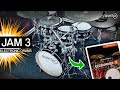 Toontrack EZDrummer 3 on HUGE drum-tec Jam 3 e-drumkit