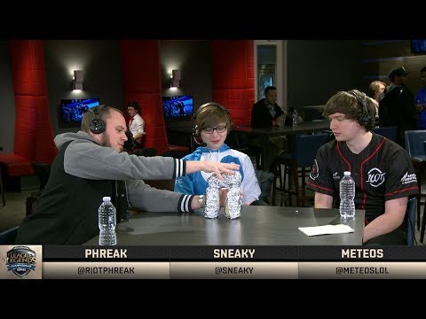 NA LCS Lounge with Sneaky, Meteos, & Phreak Highlights (ft. Doublelift & Nadeshot)
