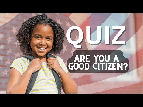 Becoming a Good Citizen: Fun Facts & Quiz Challenge for Kids
