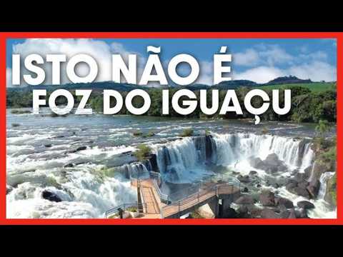 🌊 Parece Foz do Iguaçu… Mas É em Santa Catarina! Conheça as Cataratas de Quilombo 😱
