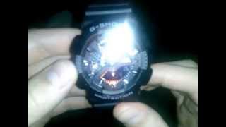g shock gba 800 auto light