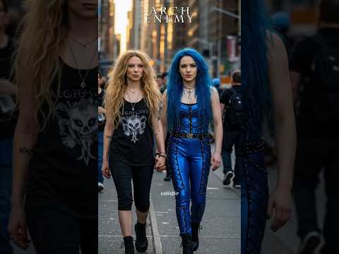 😱Angela Gossow VS Alissa White-Gluz - Arch Enemy #aigenerated #archenemy