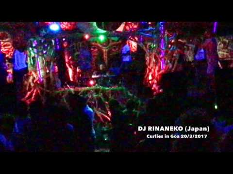 DJ Rinaneko Techno at Curlies in Goa 20th Mar 2017