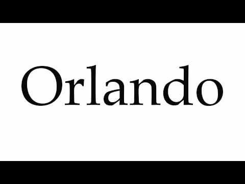 How to Pronounce Orlando