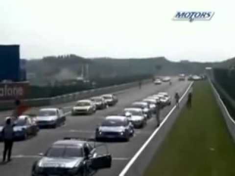 DTM Zandvoort 2004 Peter Dumbreck Crash