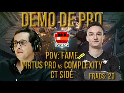 [PT] CS 2 -  zorlaK Analisa: PoV FAME - VIRTUS PRO vs COMPLEXITY- TRAIN (CT-SIDE) [Demo de Pro]