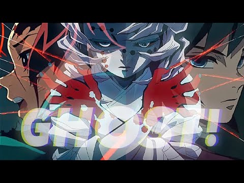 KIIXSHI - GHOST! Tanjiro and Giyu vs Rui [Edit/Amv] [4K+CC]