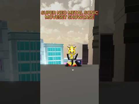 SUPER NEO METAL SONIC JUJUTSU SHENANIGANS MOVESET SHOWCASE | #sonic #metalsonic #jjs #custommoveset