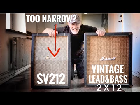Is the Marshall Studio Vintage 2x12 too Small to Sound BIG?
