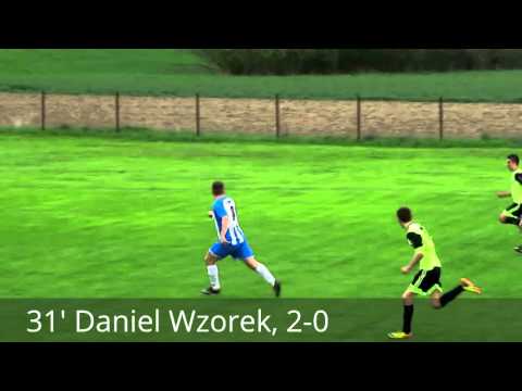 DUNAJEC Zakliczyn 4-1(2-0) OLIMPIA Bucze, bramkę na 2:0 strzela Wzorek.