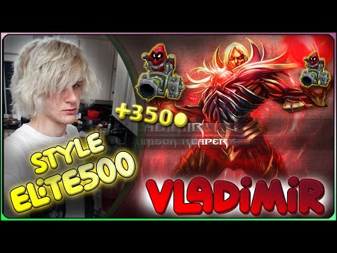 VLADIMIR GUIDE 2022 - Lối Chơi Vladimir Chuẩn Như Elite500 - Huy Vladimir