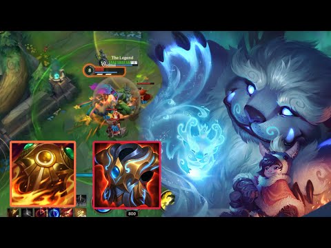 NUNU BEST JUNGLE TANK INSANE GANKING - Wild Rift