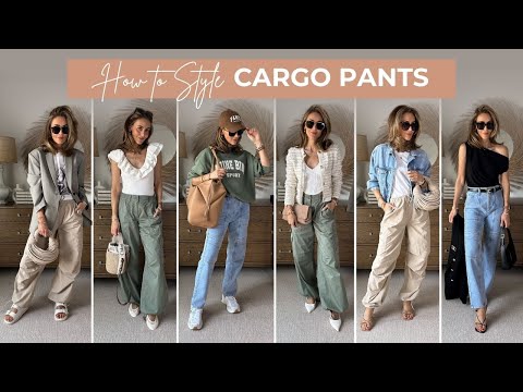 HOW TO STYLE CARGO PANTS | 3 Different Pants | 9...