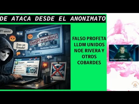 YO NO SOY ANONIMO, YO TE RETO A DEBATIR O DIALOGAR FRENTE A FRENTE SOBRE TUS HEREJIAS @82japone