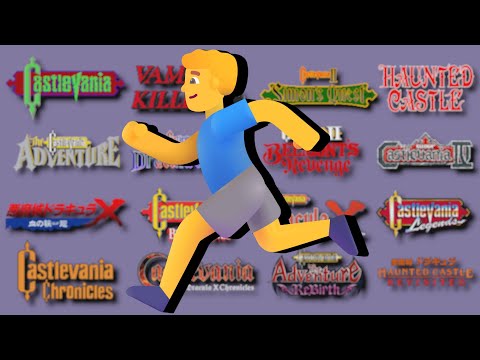 Beating Every Classic Castlevania Game in Under 10 Hours