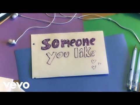 The Girl and the Dreamcatcher - Someone You Like (Official Lyric Video)