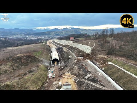 Koridor 5C kako napreduju radovi na dionici Putnikovo brdo Federalni dio