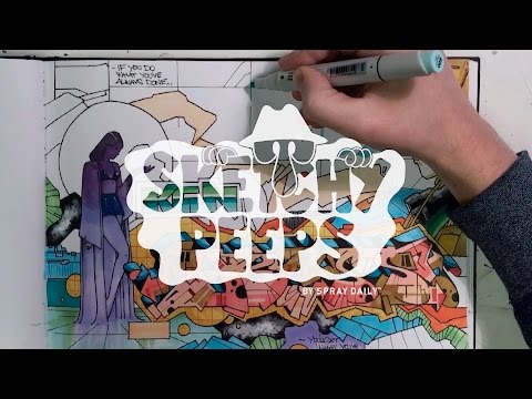 SKETCHY PEEPS 007 - Abyss