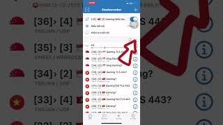 How to mass delete server Shadowrocket options