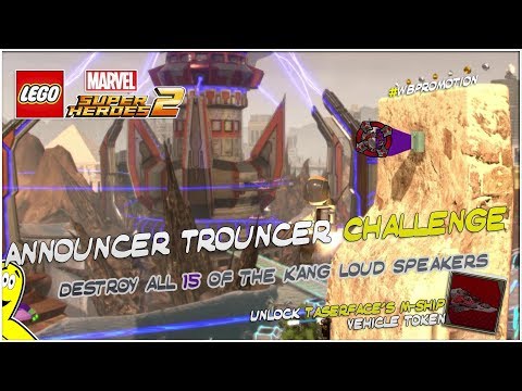 Lego Marvel Superheroes 2: Announcer Trouncer Challenge - HTG