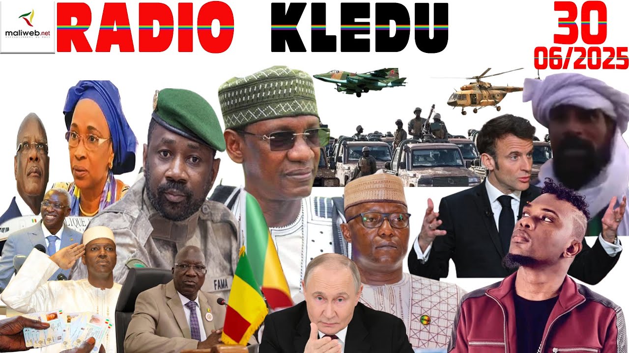 La Revue de Presse de la RADIO KLEDU du 30 Juin 2025
