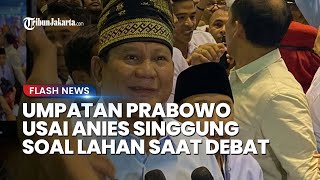 Disudutkan Saat Debat! Prabowo Beri 