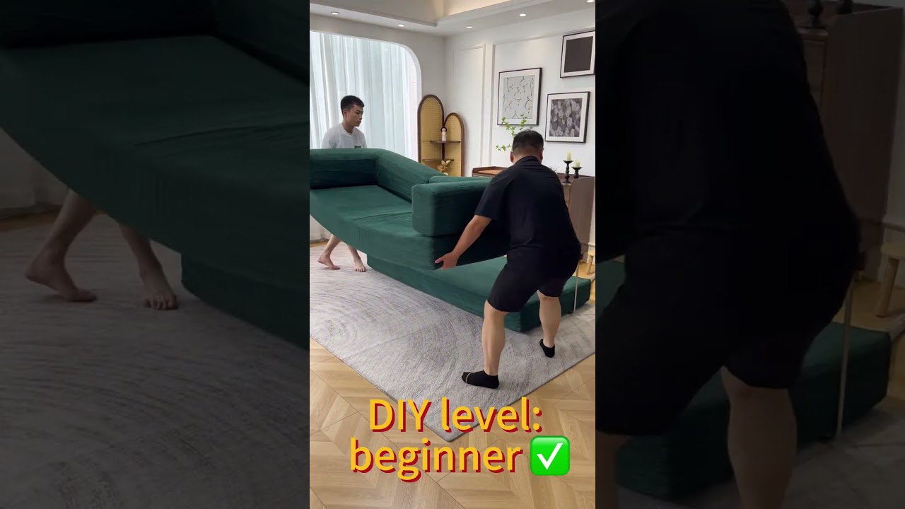 ✨ Ultimate Comfort Meets Smart Design | Modular Sofa Bed Unboxing & Review