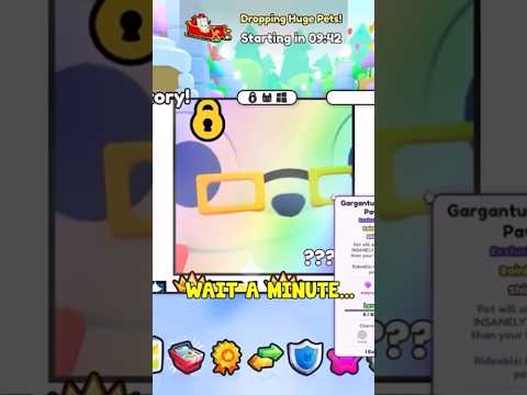 SHINY RB GARGANTUAN SANTA PAWS! #gargantuan #petsim99 #ps99 #petsgo #mayrushart #ps99titanic