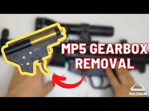 Airsoft CYMA MP5 V2 Gearbox Removal Guide (Airsoft CM041J MP5 Tutorial)