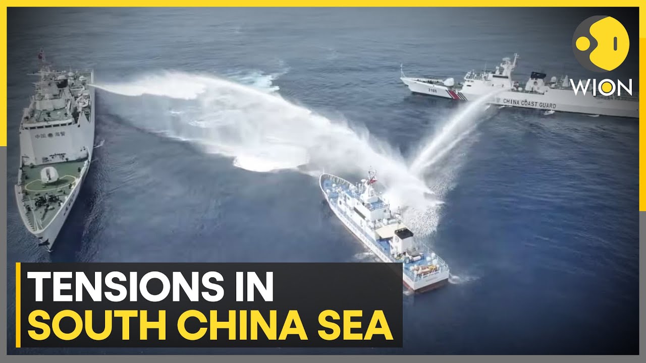 Philippine Coast Guard Reports Chinese Flares Toward Its Patrol Plane in South China Sea | WION News
