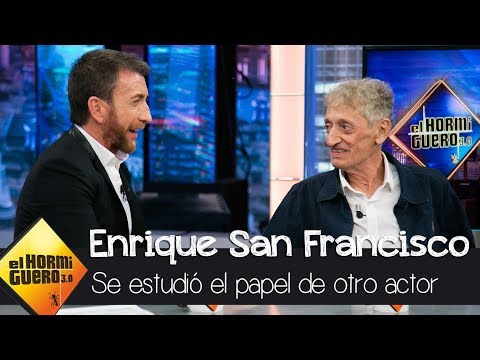 Enrique San Francisco se estudió el papel de otro en el rodaje con Jean Reno - El Hormiguero 3.0