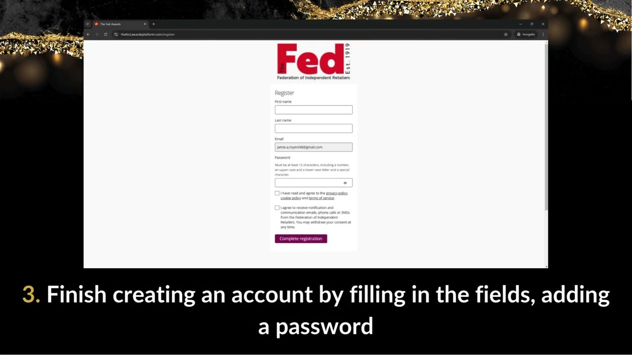How to enter The Fed Awards 2025