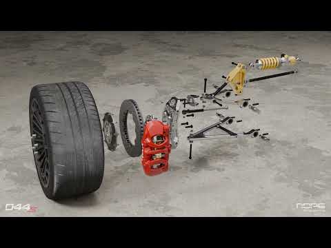 Grassi 044s: suspensions and wheel