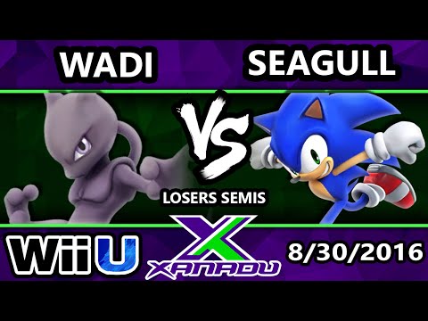 S@X 165 - SS | Wadi (Mewtwo) Vs. VexX | Seagull (Sonic) SSB4 Losers Semis - Smash Wii U - Smash 4