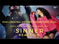 SINNER | Official Music Video | King | KHWABEEDA REACTION+REVIEW