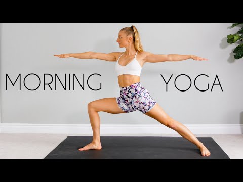 20 min MORNING YOGA (Full Body Flow/Stretch for Beginners)