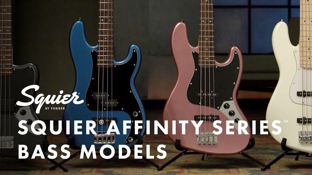 Affinity Series™ Precision Bass® PJ   Squier Electric Basses