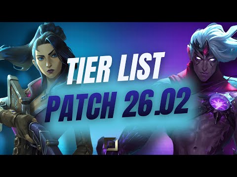 1k LP Season 2026 ADC Tier List | Patch 26.02