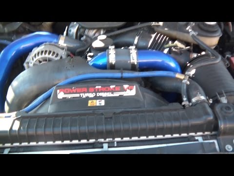 Rudy's Diesel Intercooler pipe kit Install Sluggish boost leak Powerstroke 6.0