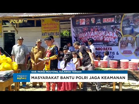 MISI SOSIAL SAMBUT HARI BHAYANGKARA, KAOPS MADAGO RAYA KE SEKOLAH TERPENCIL MANGGALAPI