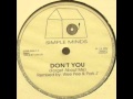 Simple Minds - Don't you (Remixed by Wee Pee ...