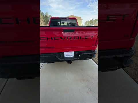 Chevy Silverado with Single Borla Atak Crate Muffler!